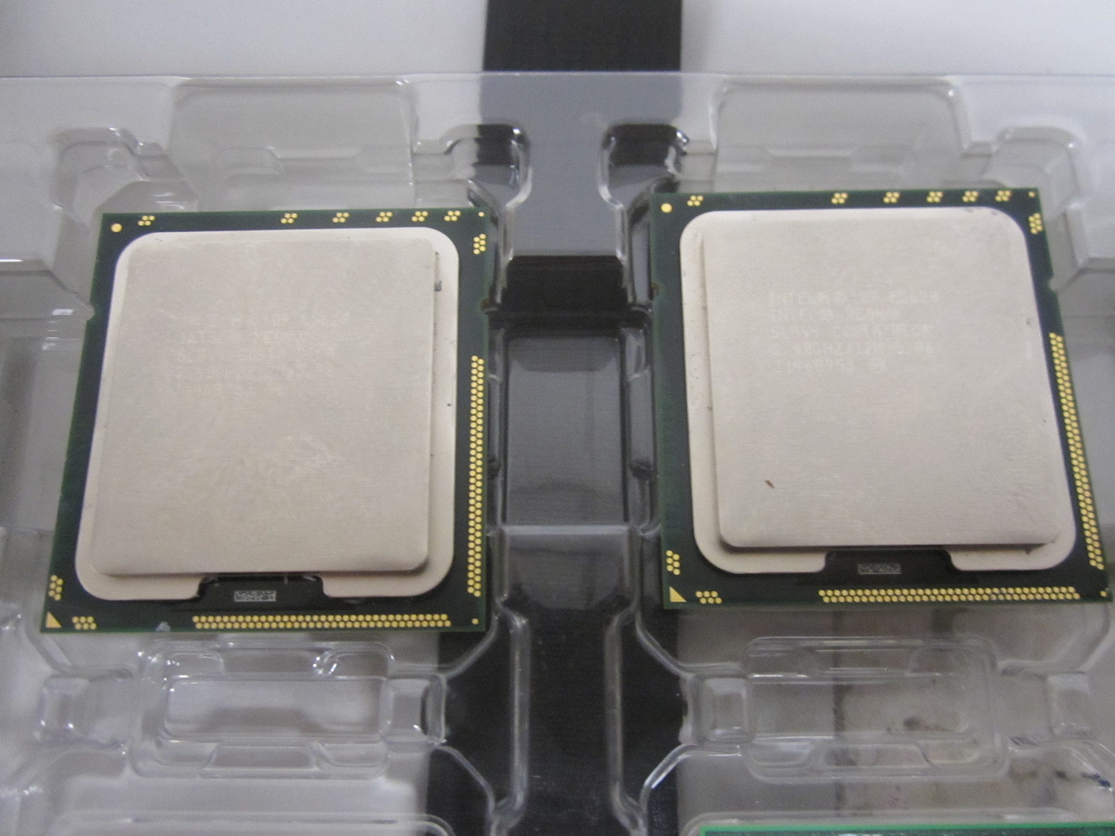 Matching Pair Intel Vintage Xeon E5620 SLBV4 2.40GHz Quad Core Socket 1366 CPU