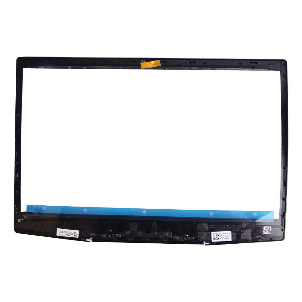 LCD Back Cover Blue Logo 747KP+LCD Front Bezel+Hinges+Screws For Dell G3 15 3590