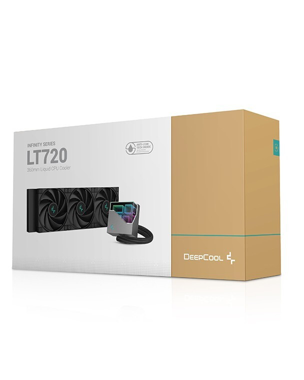 DeepCool LT720 Premium Liquid CPU Cooler, 360mm, High-Performance FK120 FDB Fans