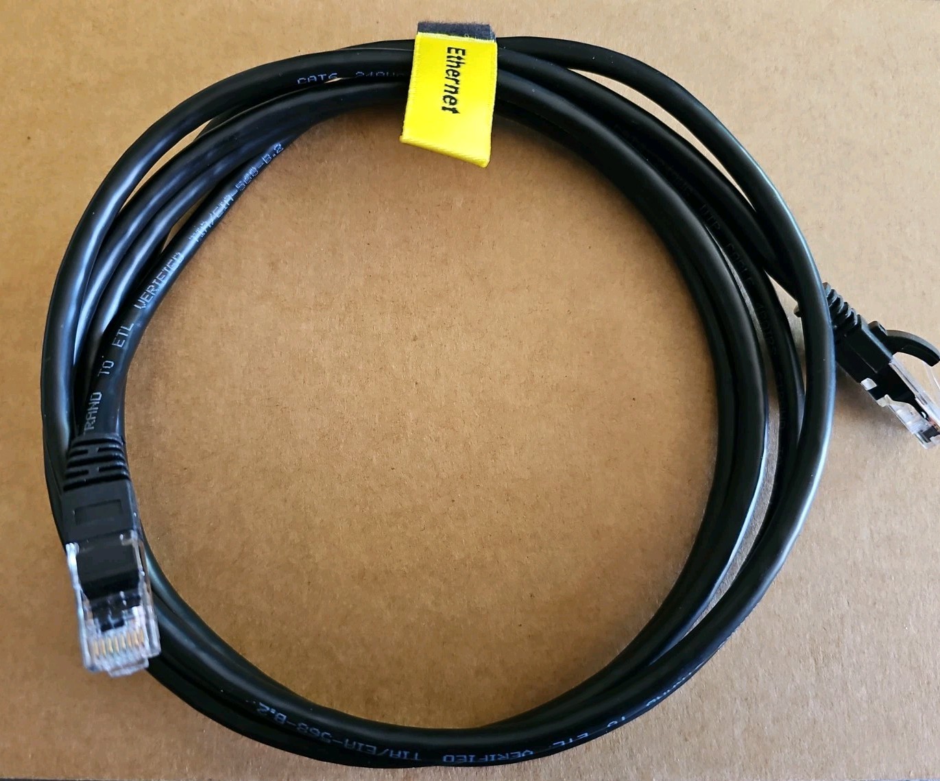 7 ft Cat6 24AWG UTP CABLE 4AIRS STRAND TO ETL VERIFIED TIA/EIA-558-B.2…