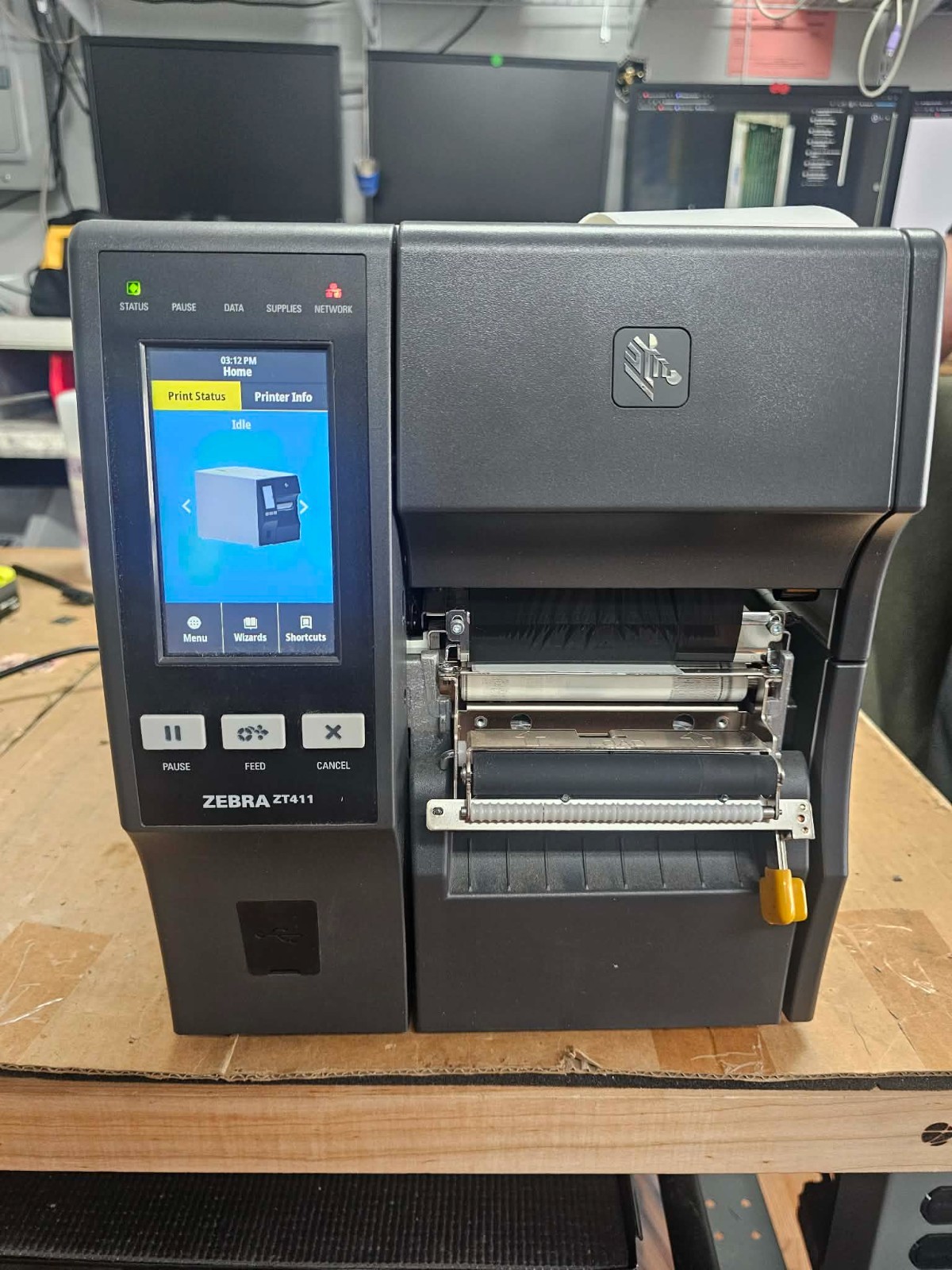 Zebra ZT411 Industrial Barcode Label Printer 300dpi ZT41143-T110000Z Thermal