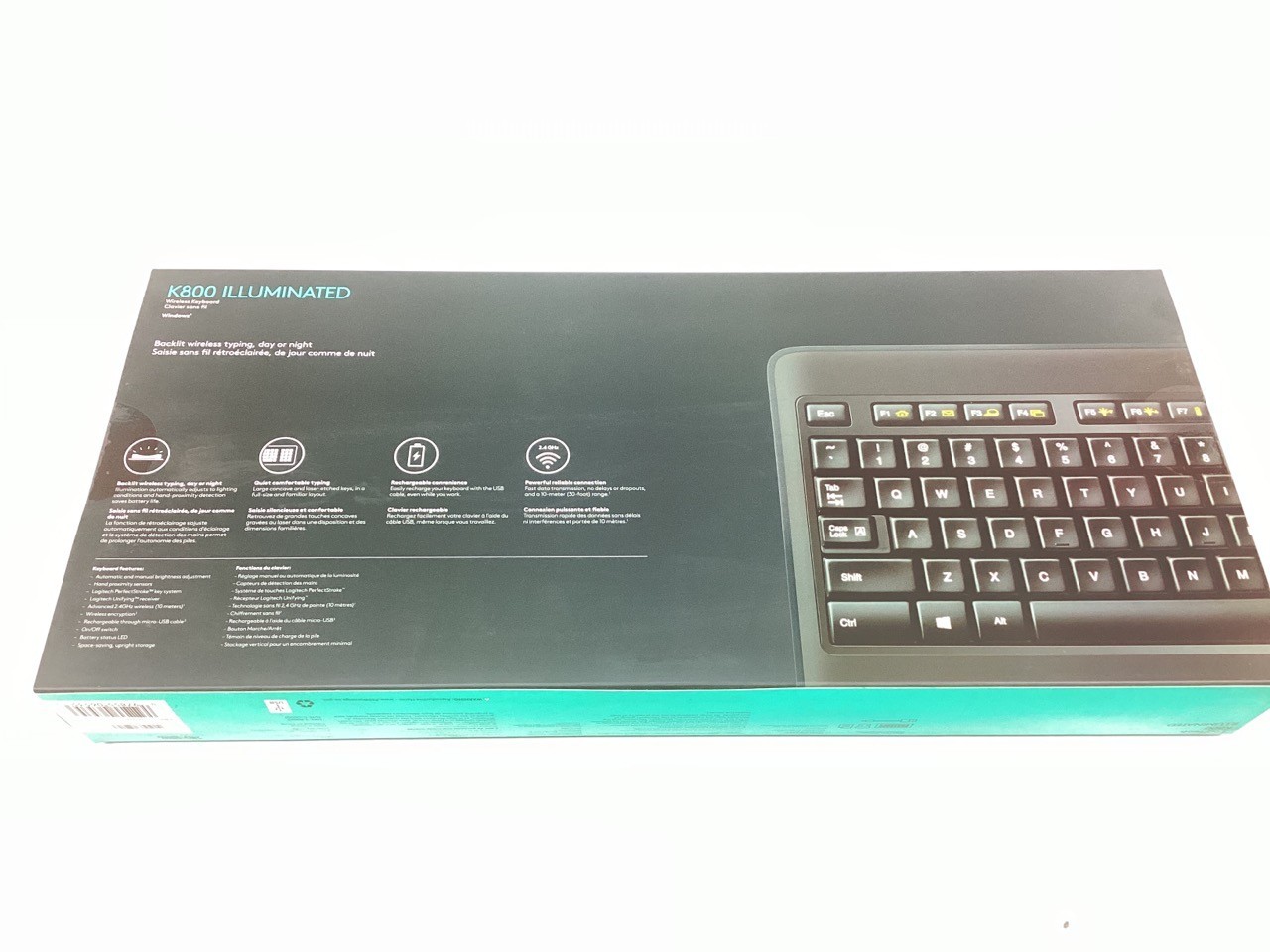 Logitech K800 Wireless Illuminated Keyboard – 920-002359