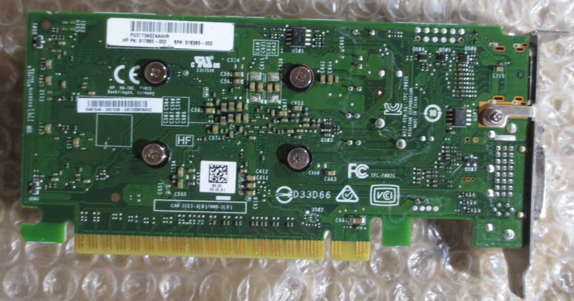 HP GeForce GT730 2GB PCIe Video Graphics Card 918360-001 917882-002 Low Profile