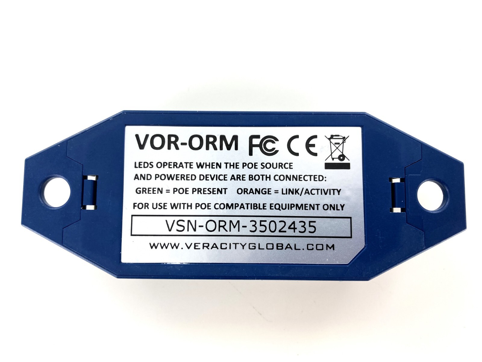 Used? – Veracity VOR-ORM Outreach Max Ethernet Range Extender & POE
