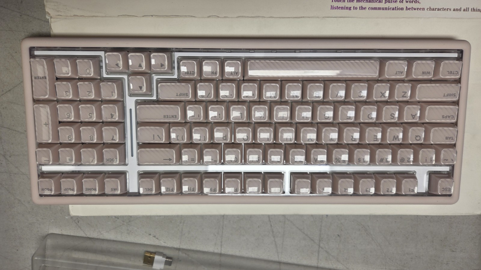 Base99 Silent Mechanical Keyboard with Number Pad99 Key BT5.0/2.4G/USB #2290Y R6