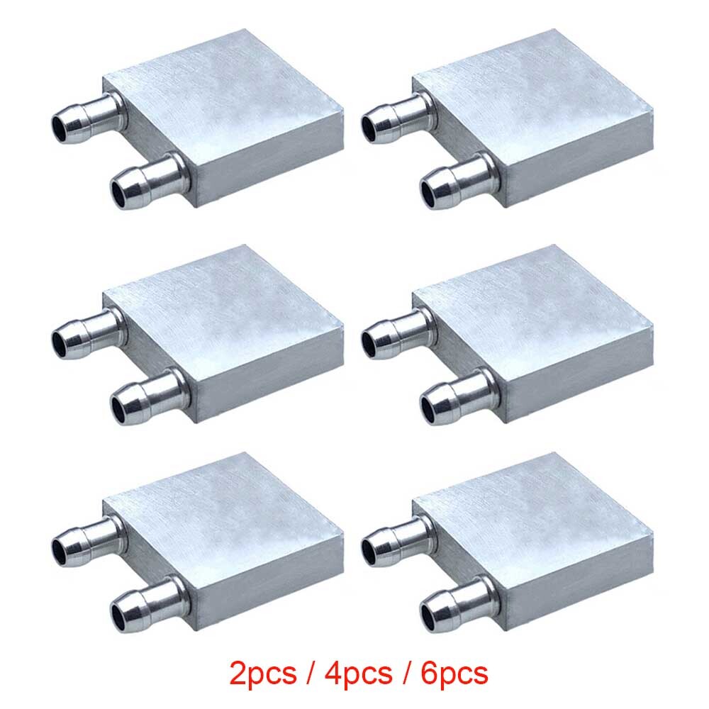 LOT OF Radiator Heatsink System Aluminum Water Cooling Block Liquid Water Cooler