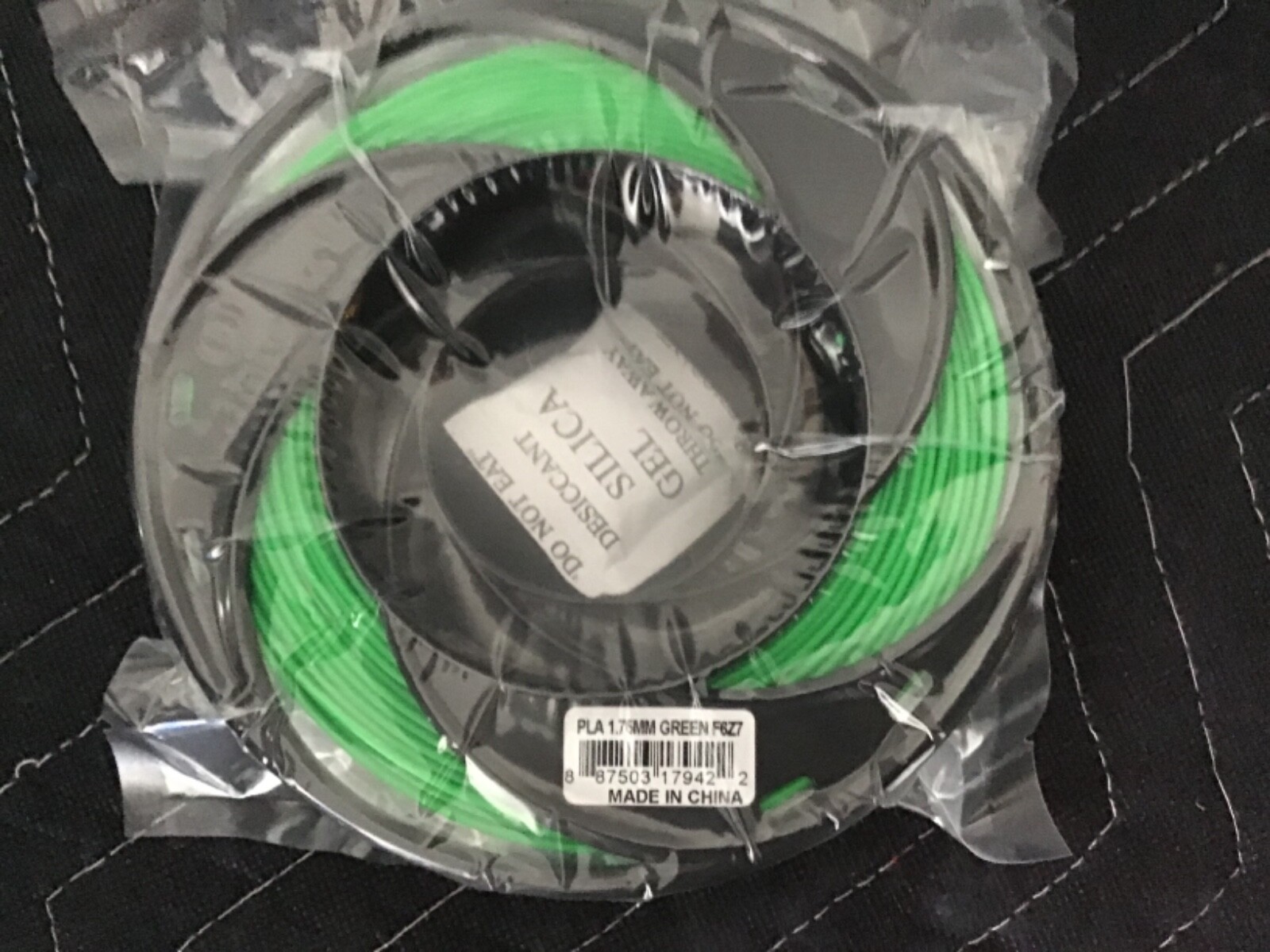 Gizmo Dorks 3D Printer PLA Filament 1.75mm Green F6Z7 NEW Sealed