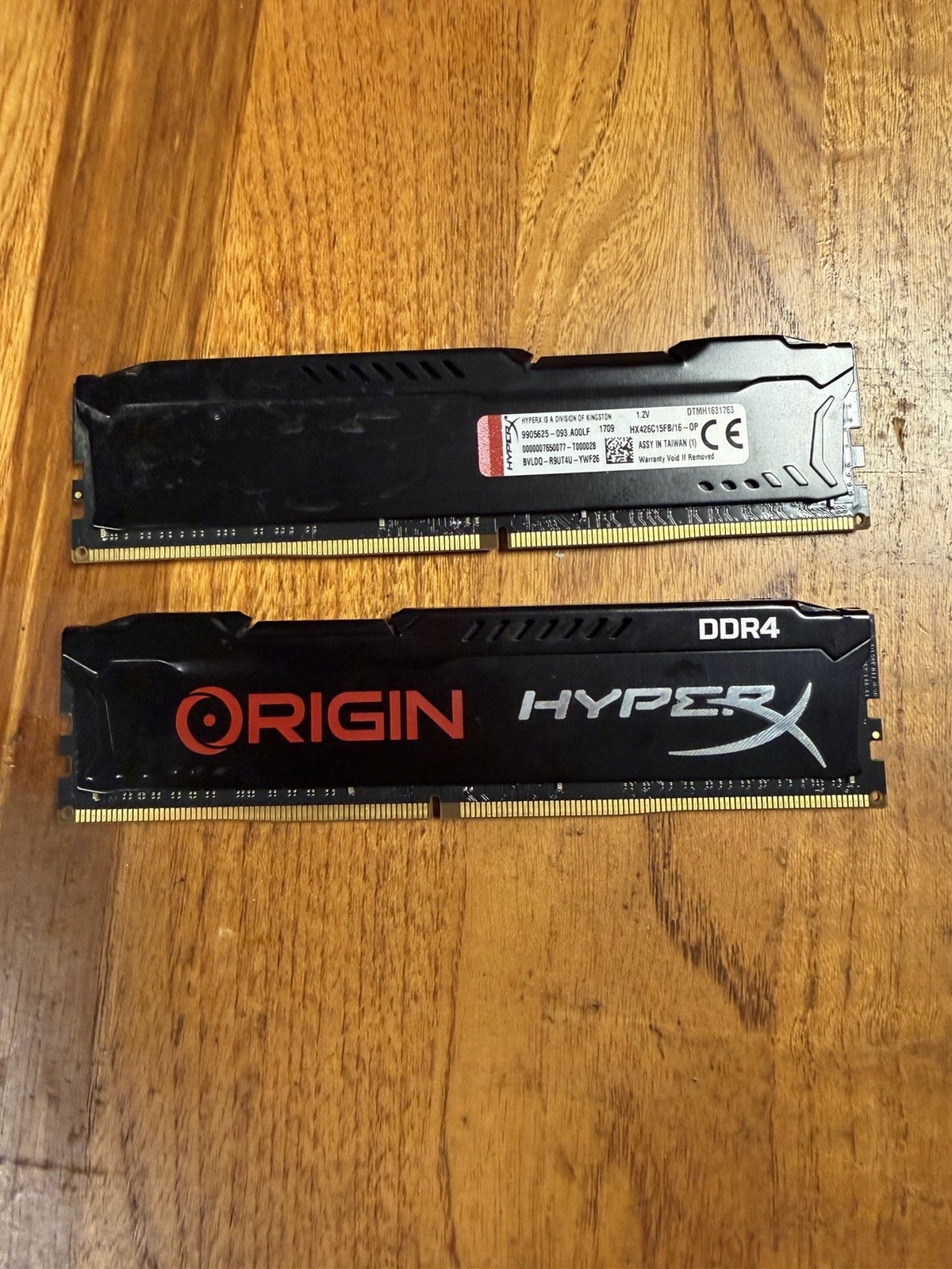Kingston Fury HyperX DDR4 32GB Memory RAM 16×2