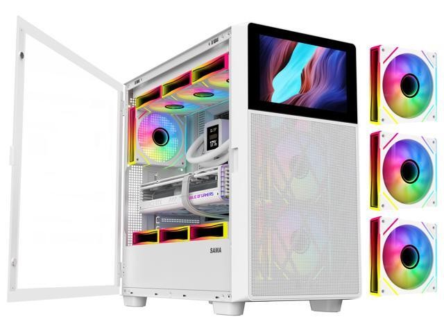 RX 9060 XT Gaming PC AMD Ryzen 5 5500 3.6Ghz 16GB RAM Uncommon Viewport Mark V