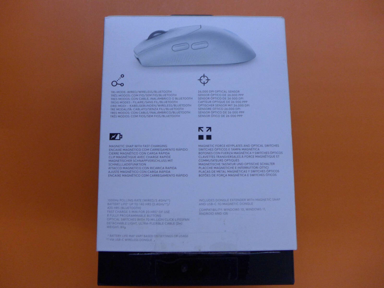 Genuine Alienware Tri-Mode Wireless Gaming Mouse 2.4Ghz AW720M DDPJK