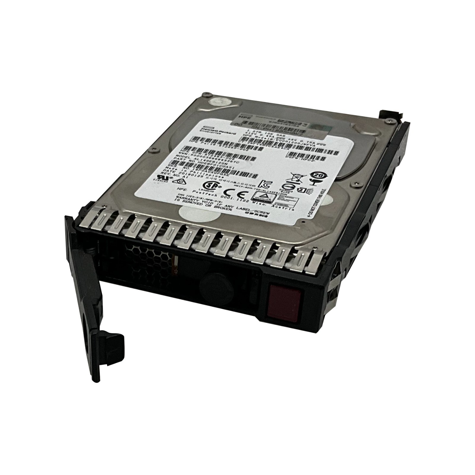 HP 872737-001 1.2TB SAS 12G ENTERPRISE 10K 2.5″ SC DS HDD w/ Caddy for HP Server