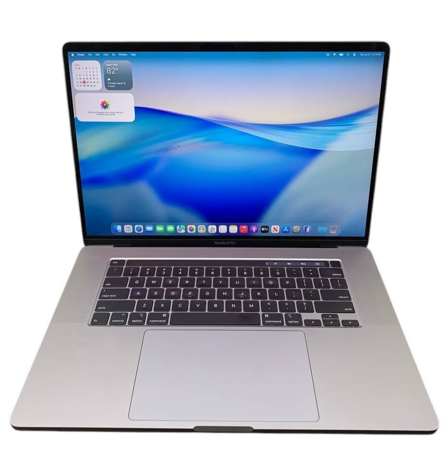 Apple MacBook Pro 16-inch (Intel Core i7 2.6GHz, 16GB, 512GB) MacOS Tahoe – Gray