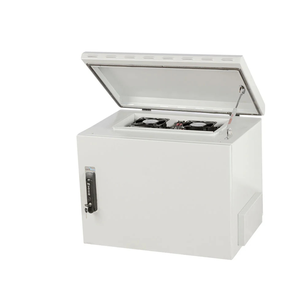 7U-12U Floor Standing Outdoor Network Cabinet – Single Wall, Weatherproof & IP55