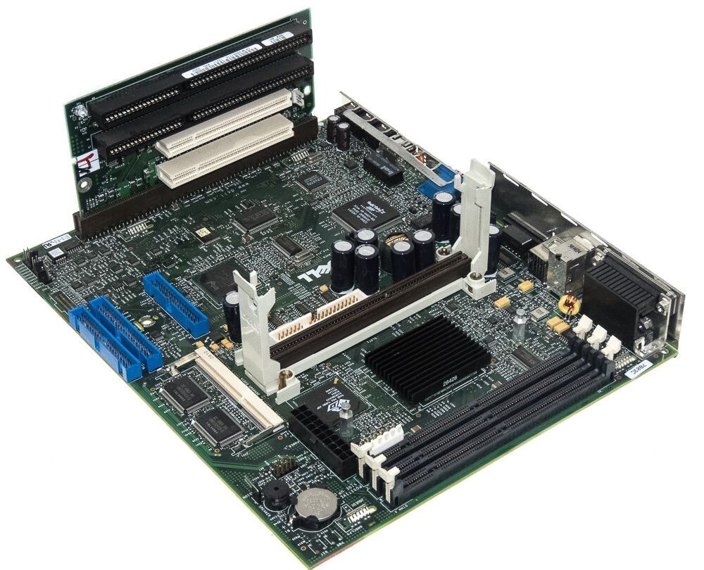 Mainboards Dell 0007803C 3xUDRAM Optiplex GX1 +Riser 7803C