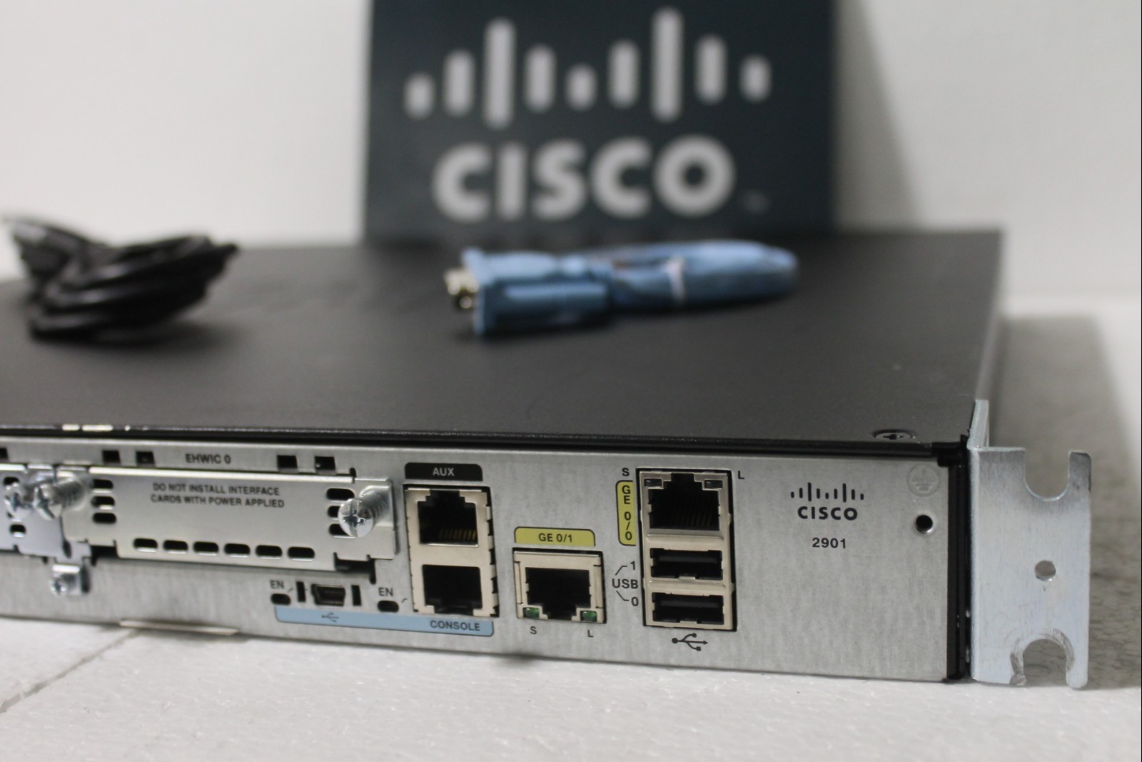 CISCO 2901-HSEC+/K9 Router HSEC License Latest ios-157-3.M5 ISM-VPN-29 CISCO2901