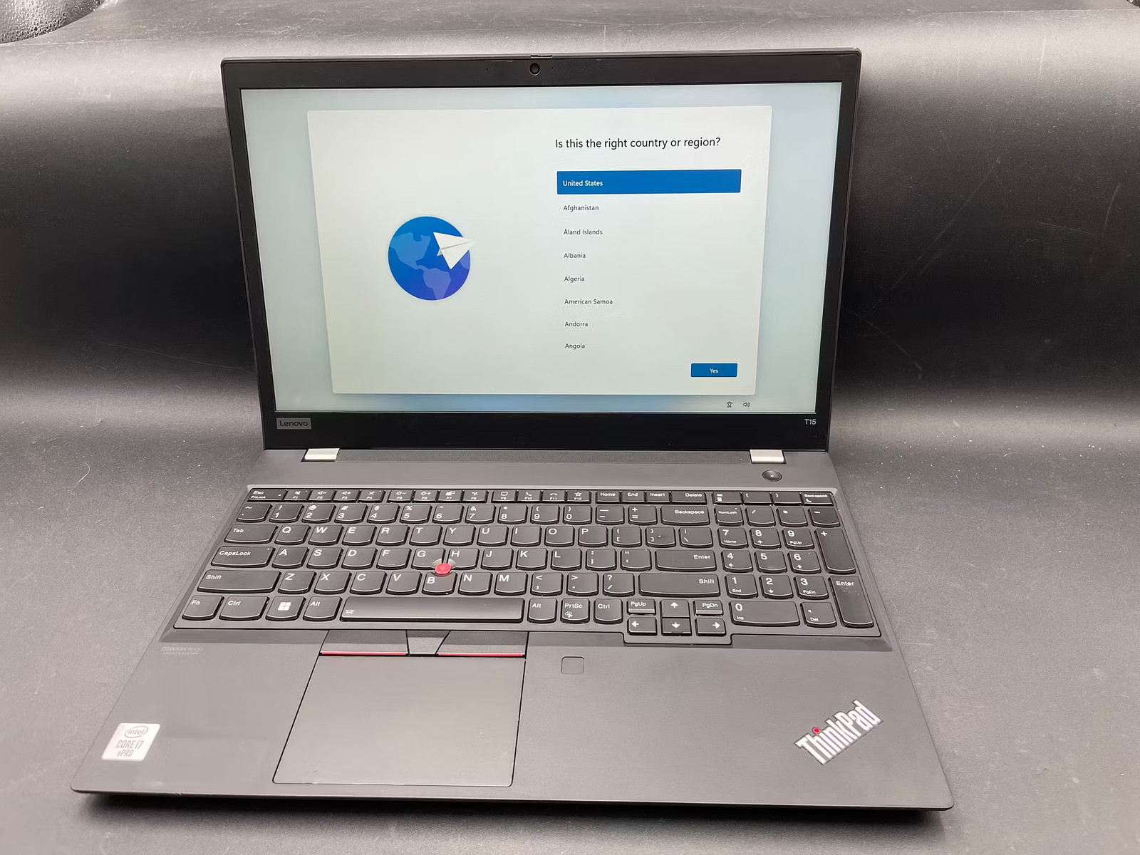 Lenovo ThinkPad T15 Gen 1 Used 15.5″ (i7-10610U-16GB-256GB NVMe)