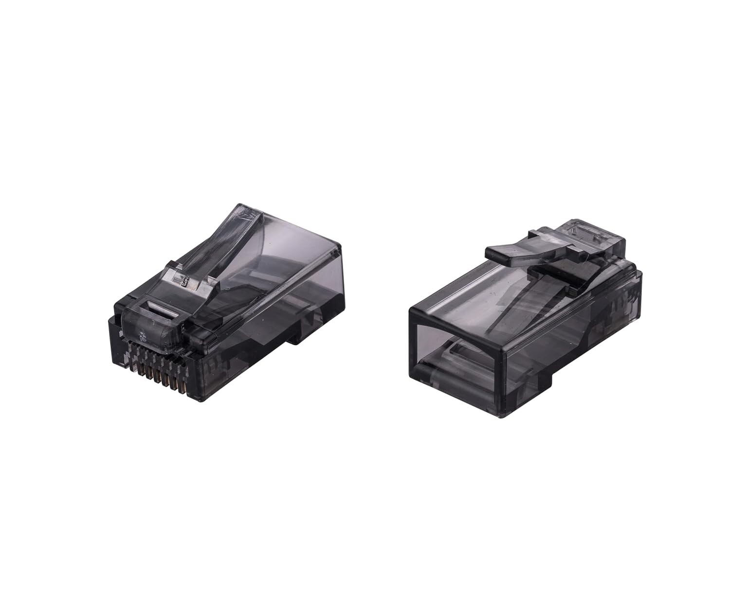 CAT6 RJ45 Connector Network Cable Modular Plug UTP End Pass Through 8P8C EZ Lot