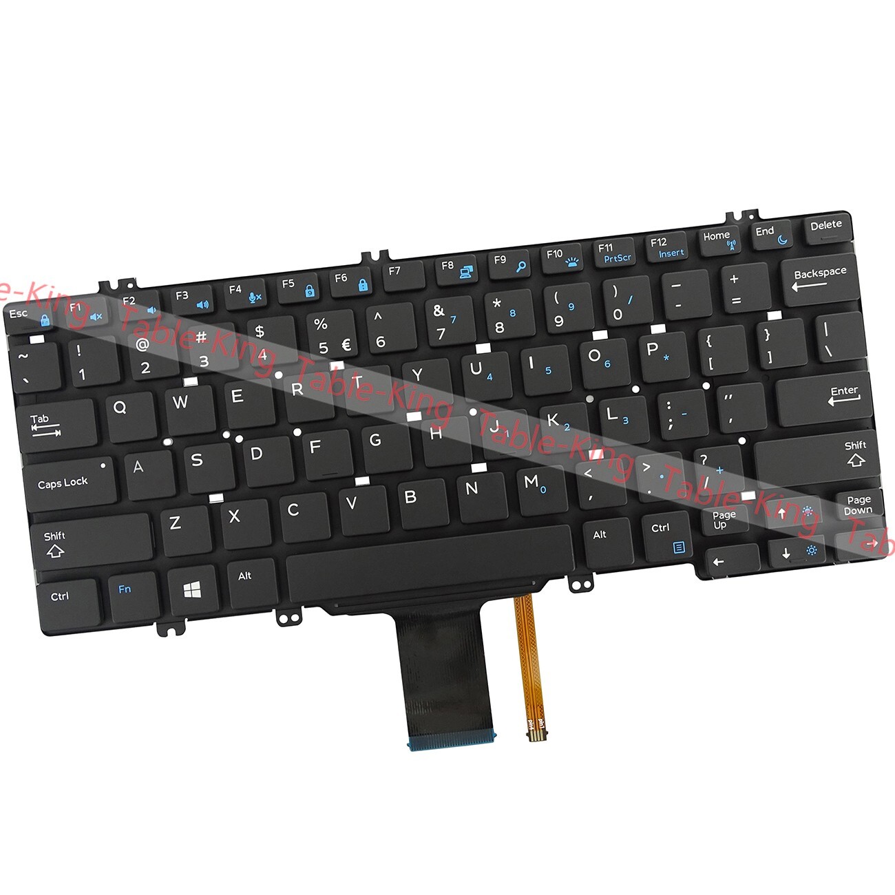 US Series Backlit Replacement Keyboard for Dell Latitude 7390 2-in-1