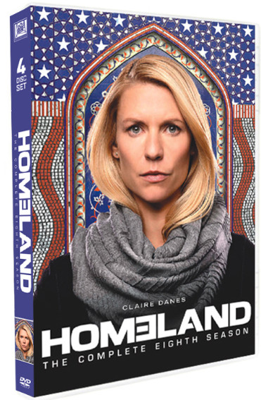 Homeland : The Complete Series season 8 (DVD, 4-Disc box Set)