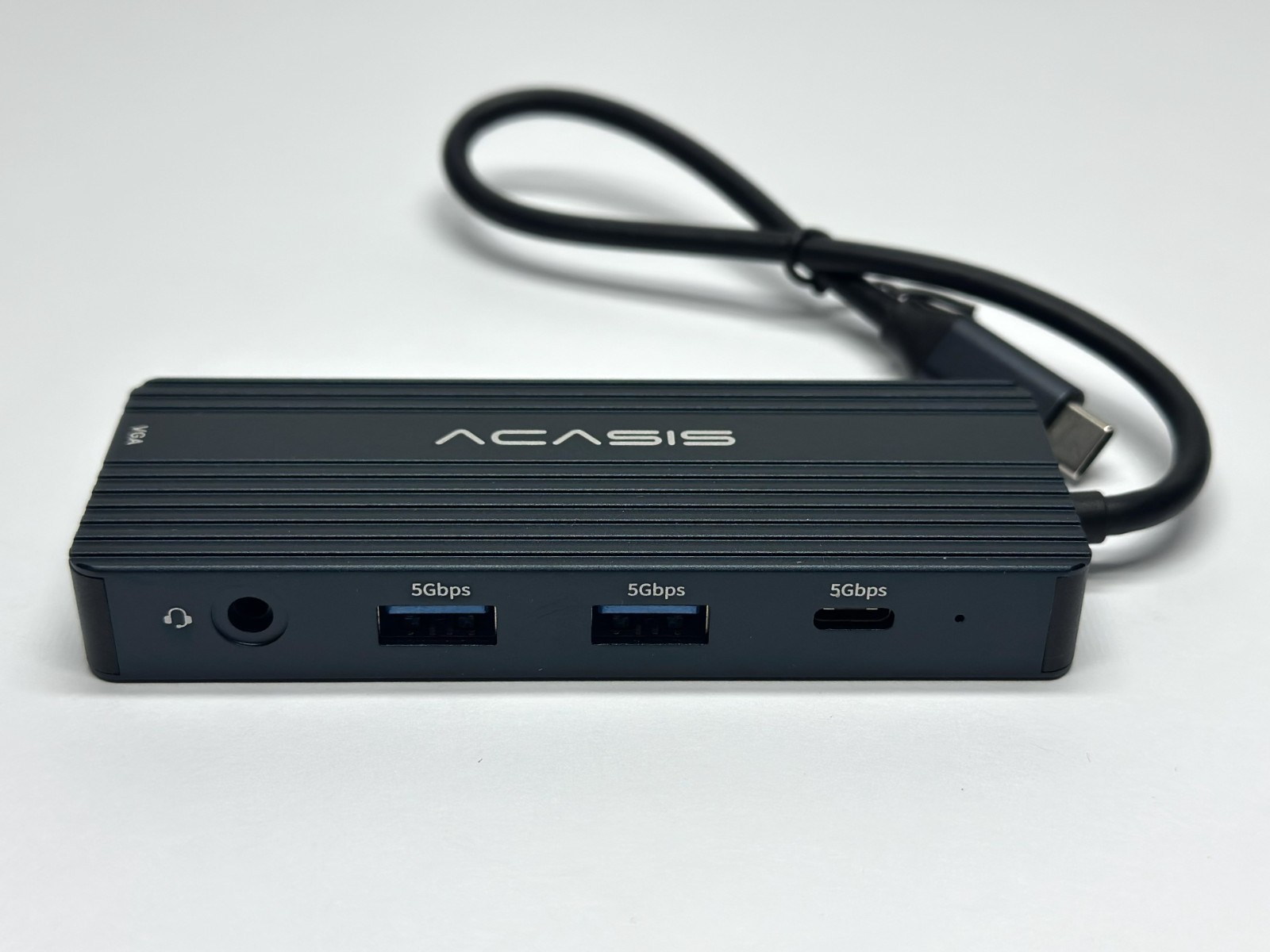 ACASIS USB-C 8-in-1 Docking Station Hub HDMI 4K VGA PD 100W USB 3.0 DS-0801