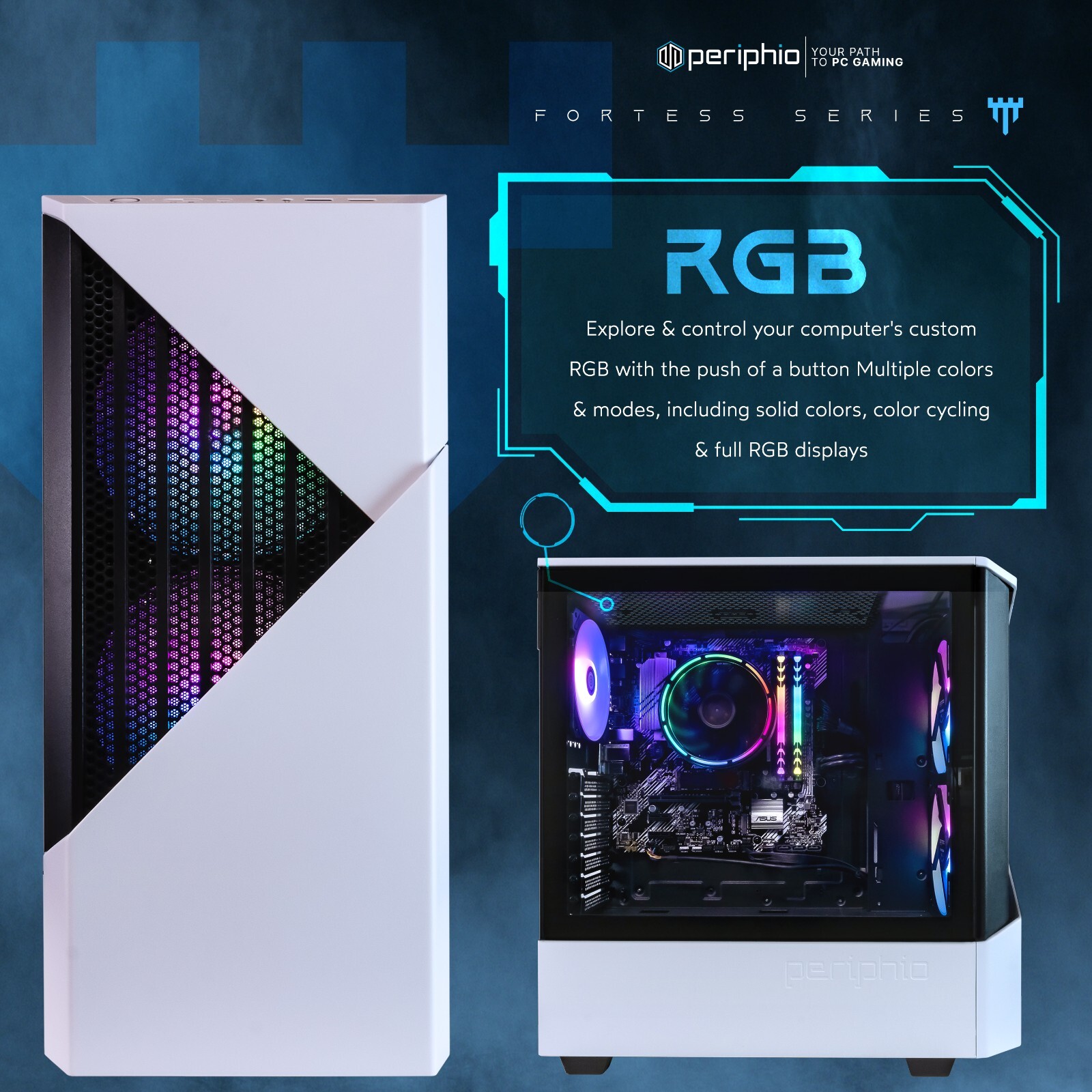 NEW Periphio Gaming PC- Ryzen 5 5600G Radeon Vega 7 32GB RAM 1TB SSD Windows 11
