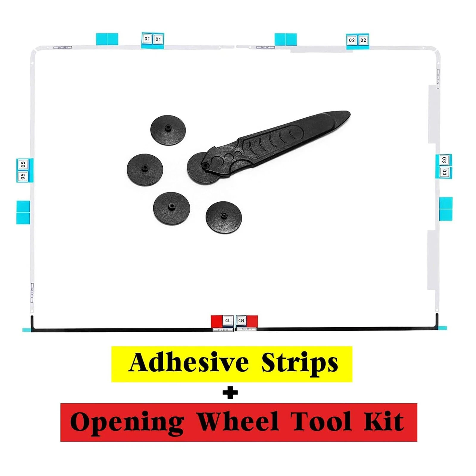 DISPLAY VHB ADHESIVE TAPE STRIP KIT iMac 21.5″ A1418 2012 2013 2014 2015 2017 4K