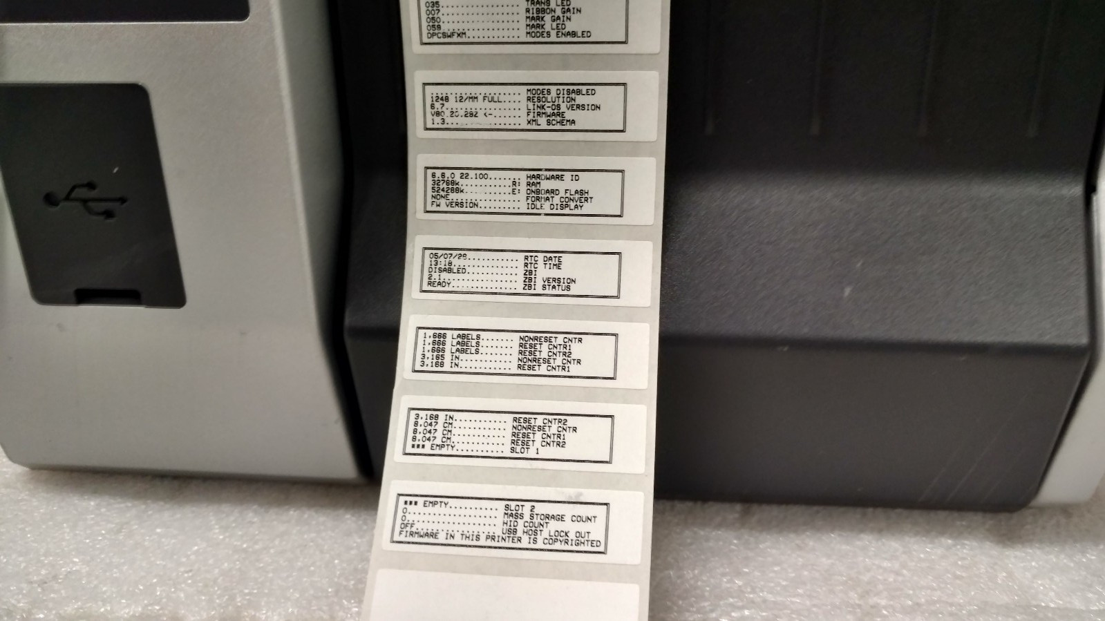 Zebra ZT610 ZT61043-T210100Z 300DPI Thermal Label Printer