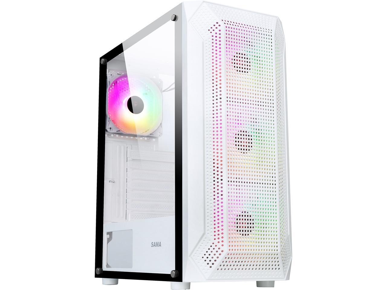 Gaming PC Prebuilt Desktop Computer AMD Ryzen 4.6Ghz 32GB RAM 2TB SSD 700 Watt !