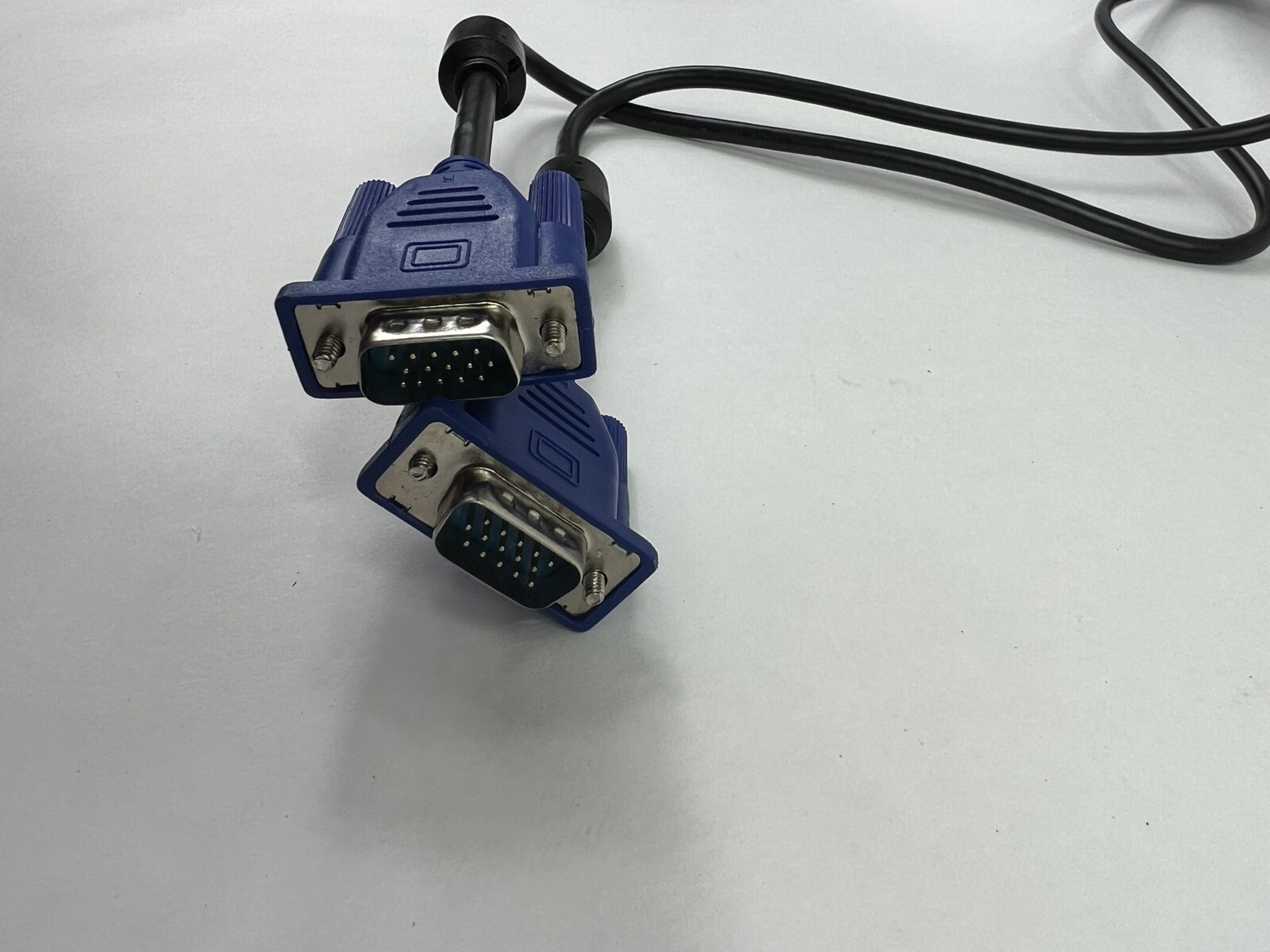 5FT VGA Male to Male Cable SVGA Monitor Cord Blue Plug Wire PC Computer Qty 10