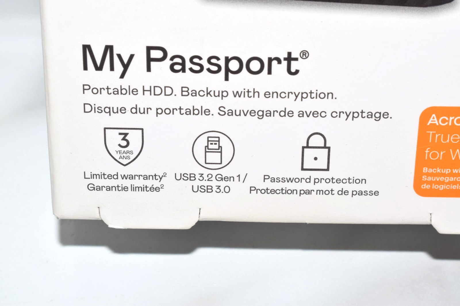 WD – My Passport 6TB External USB 3.2 Portable Hard Drive – Black – NEW