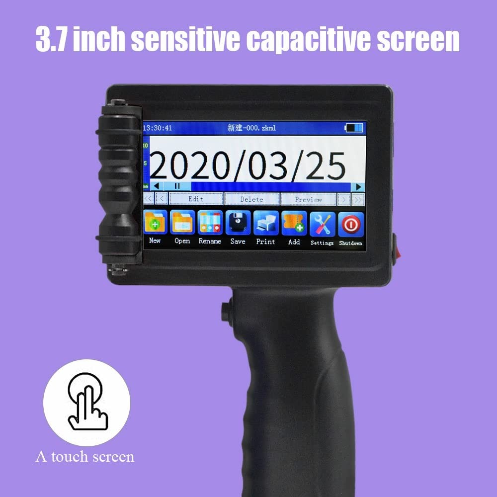 TOAUTO Portable Intelligent HP-003, 3.7 Inch (Support 14 & 3 Print Precision)