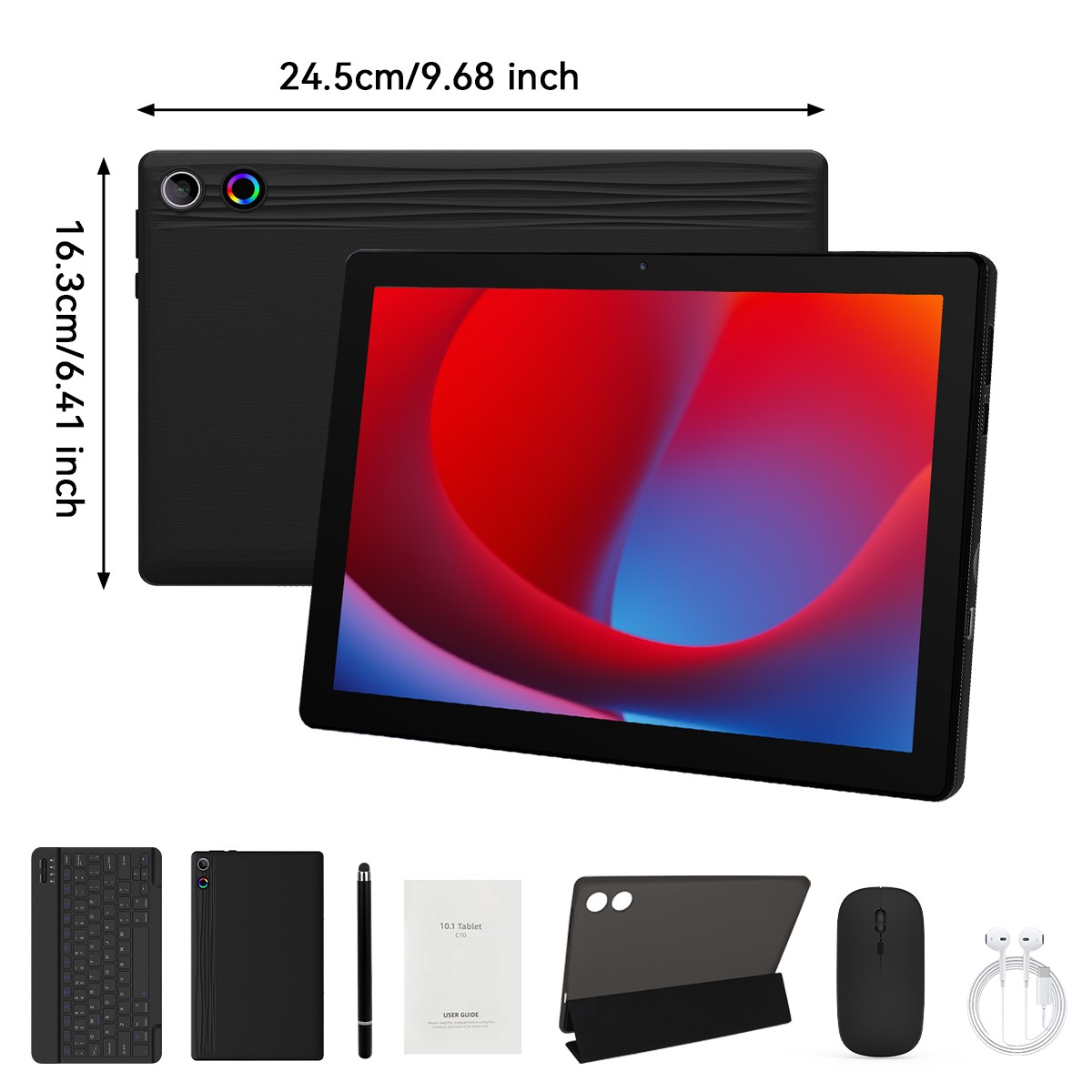 Urao 2026 New Octa-Core Android 15 Tablet 20(3+17)GB RAM 64GB ROM 5000mAh IPS HD