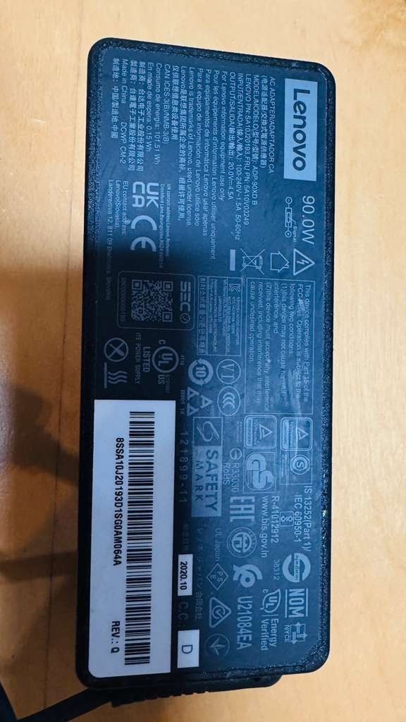 LOT OF 25 Lenovo PA-1900-72 90W AC Laptop Power Adapter 20V 4.5A