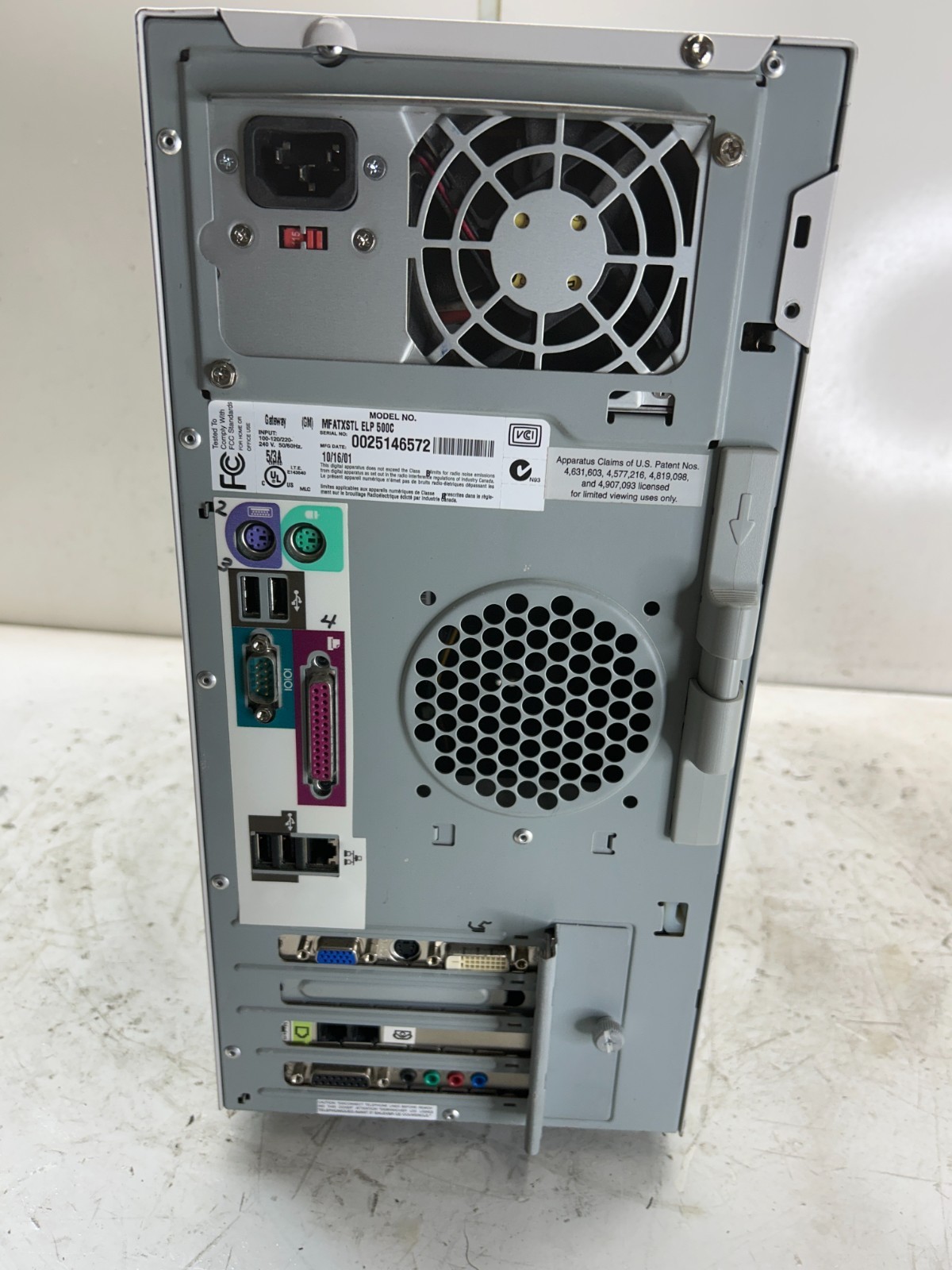 Gateway MFATXSTL ELP 500C Intel Pentium 4 1.50GHz 256MB NO HDD