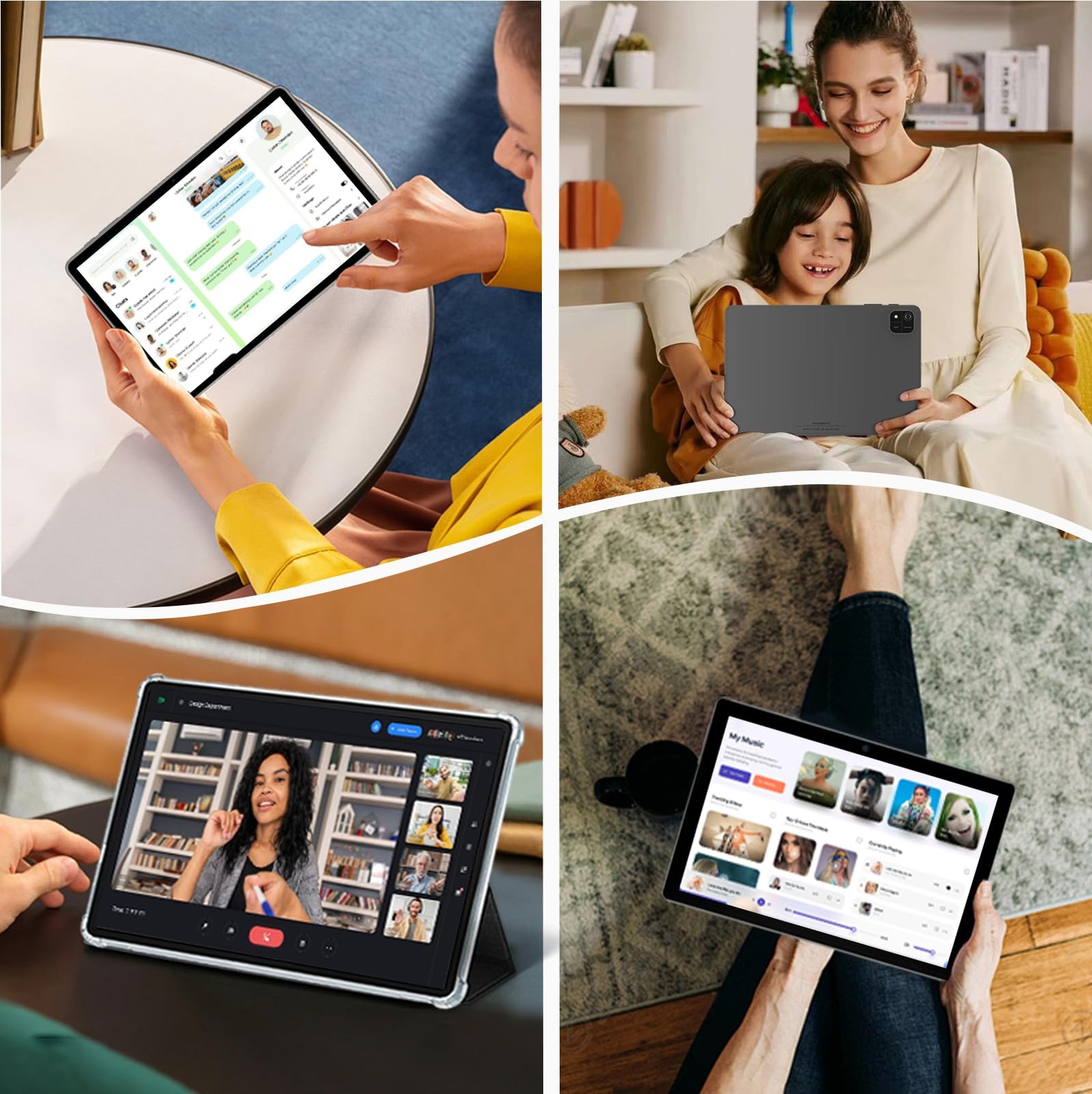 aiprotablet 10″ Android 16 Tablet, Octa-Core, 24GB RAM, 64GB ROM, 2TB Expand