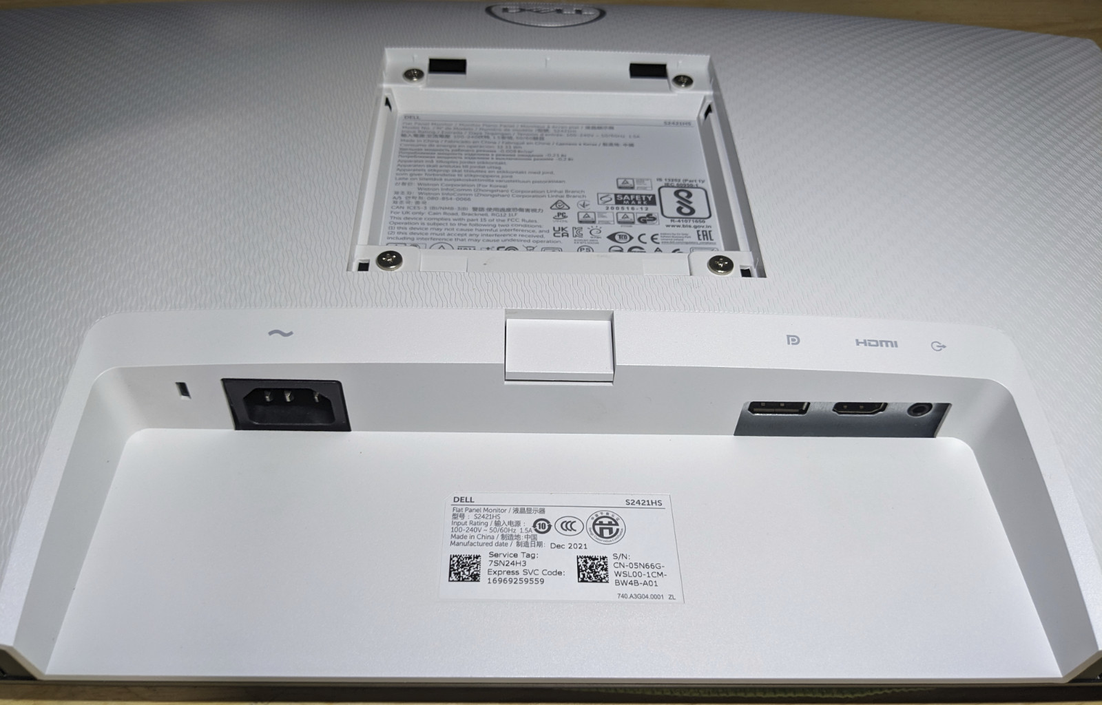 Dell S2421HS 24 Inch Widescreen IPS LED Monitor & Stand