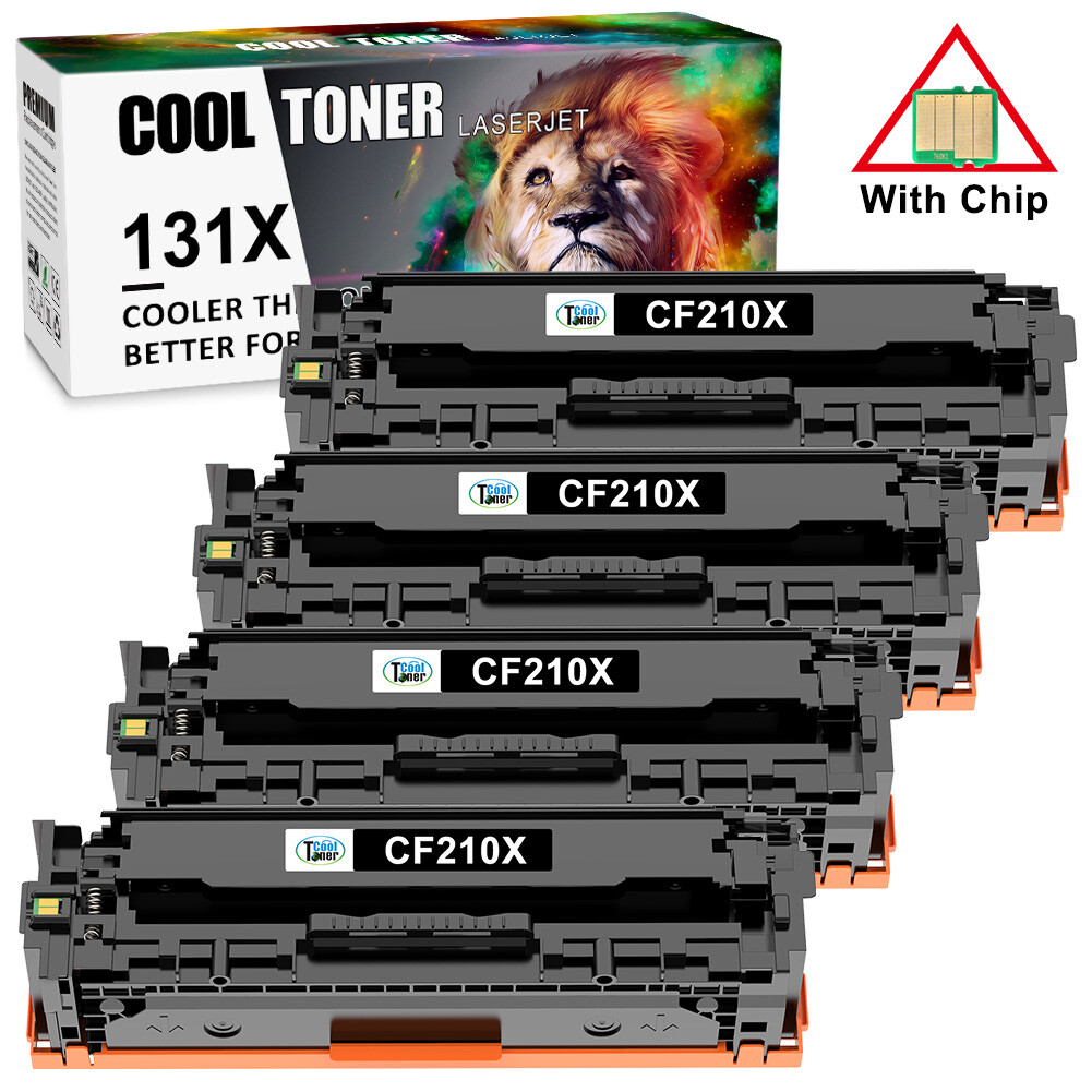 CF210X CF210A 131A Set Toner Cartridge Lot for HP Laserjet Pro 200 M276nw M251nw