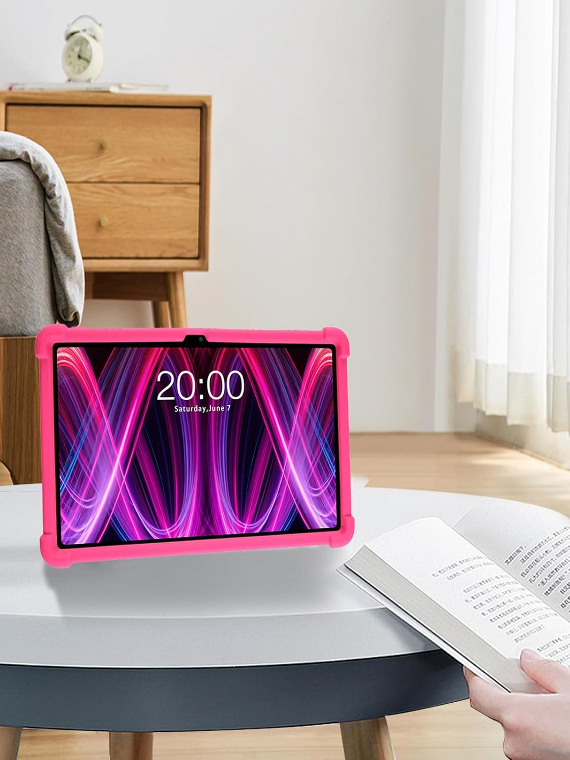 For Teclast T60 plus Tablet 12 Inch Android 14 Tablet Case, Soft Silicone Adjust