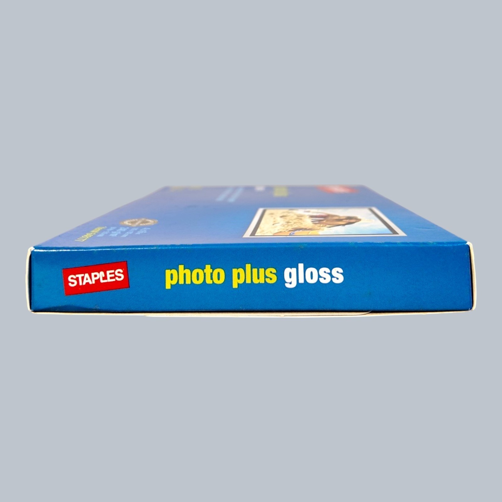 Staples Photo Plus Gloss Inkjet Paper 4×6 60 Sheets 64lb White Vintage 2004