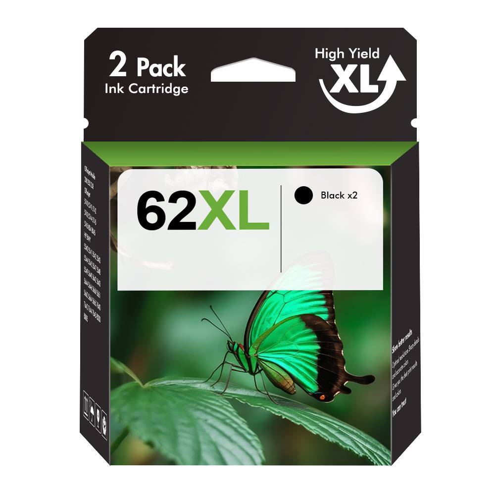 62 XL XXL Ink Cartridge 62 Ink for HP 62XL Envy 7640 5540 5640 5660 5740 Printer