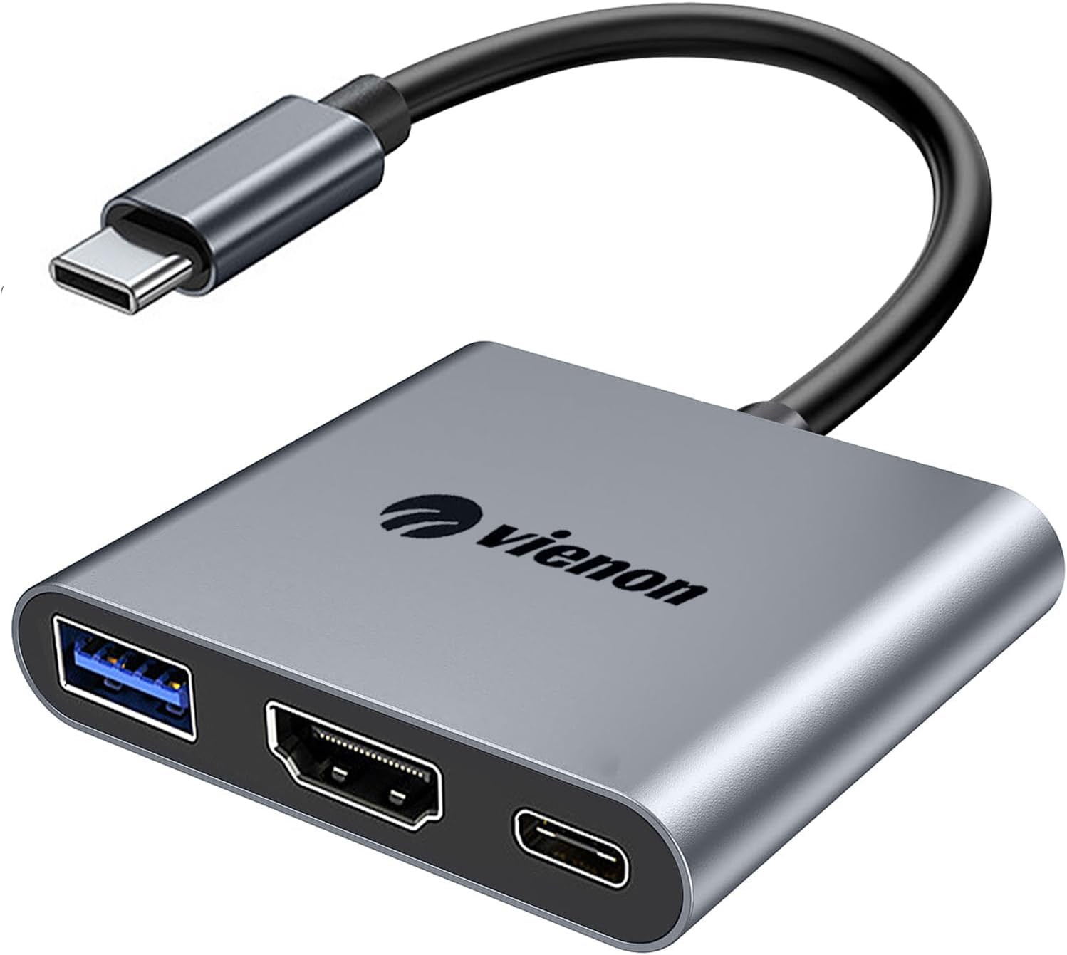 USB C to HDMI Multiport Adapter, USB C Hub with 4k HDMI+ USB 3.0 5Gbps + 100W PD