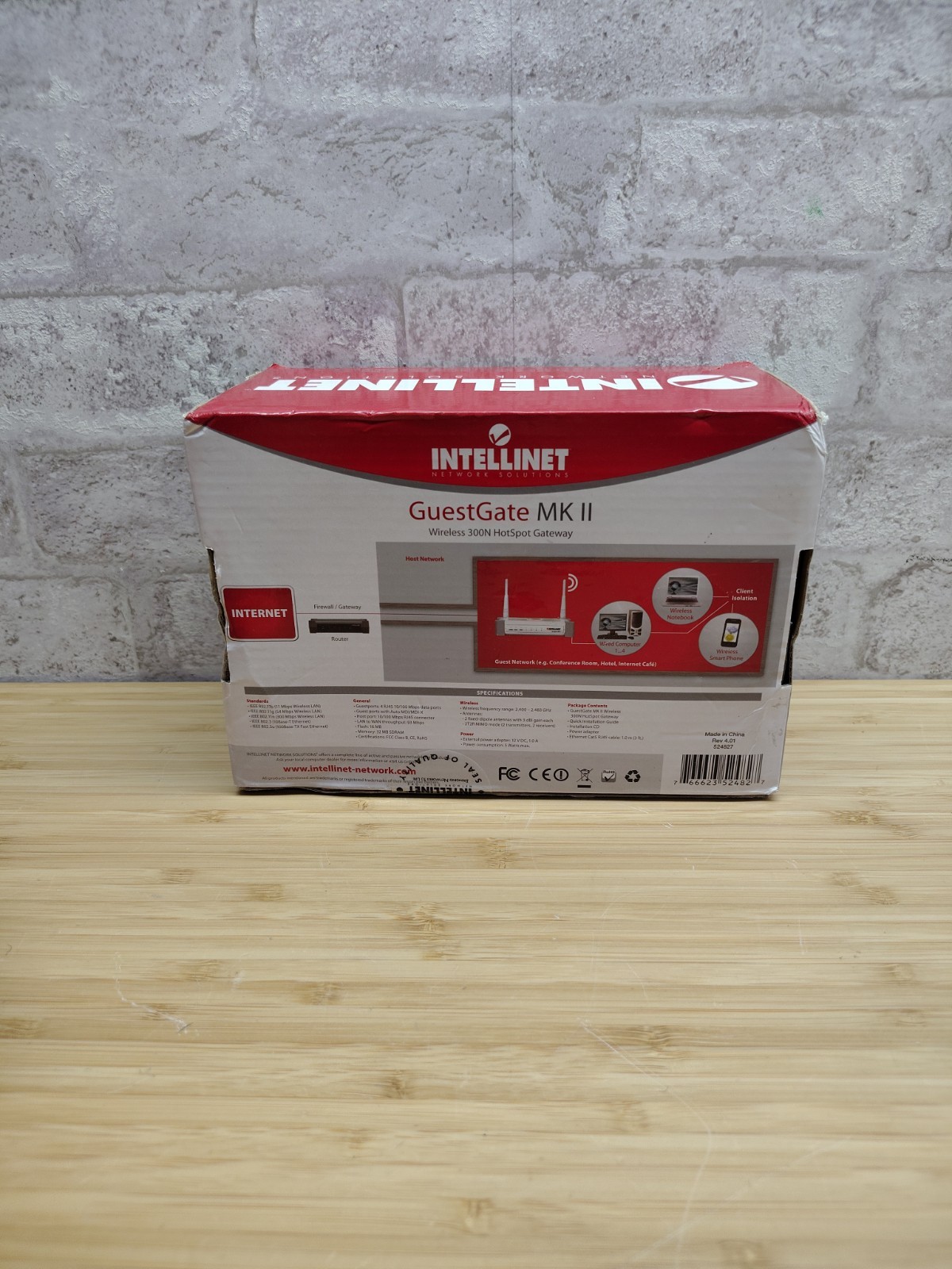 Guestgate MKII Hotspot Wireless Gateway by Intellinet