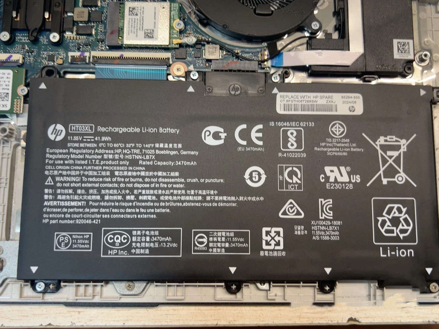 NEW OEM Genuine HT03XL Battery for HP Pavilion 240 245 G7 HSTNN-LB8M HSTNN-UB7J