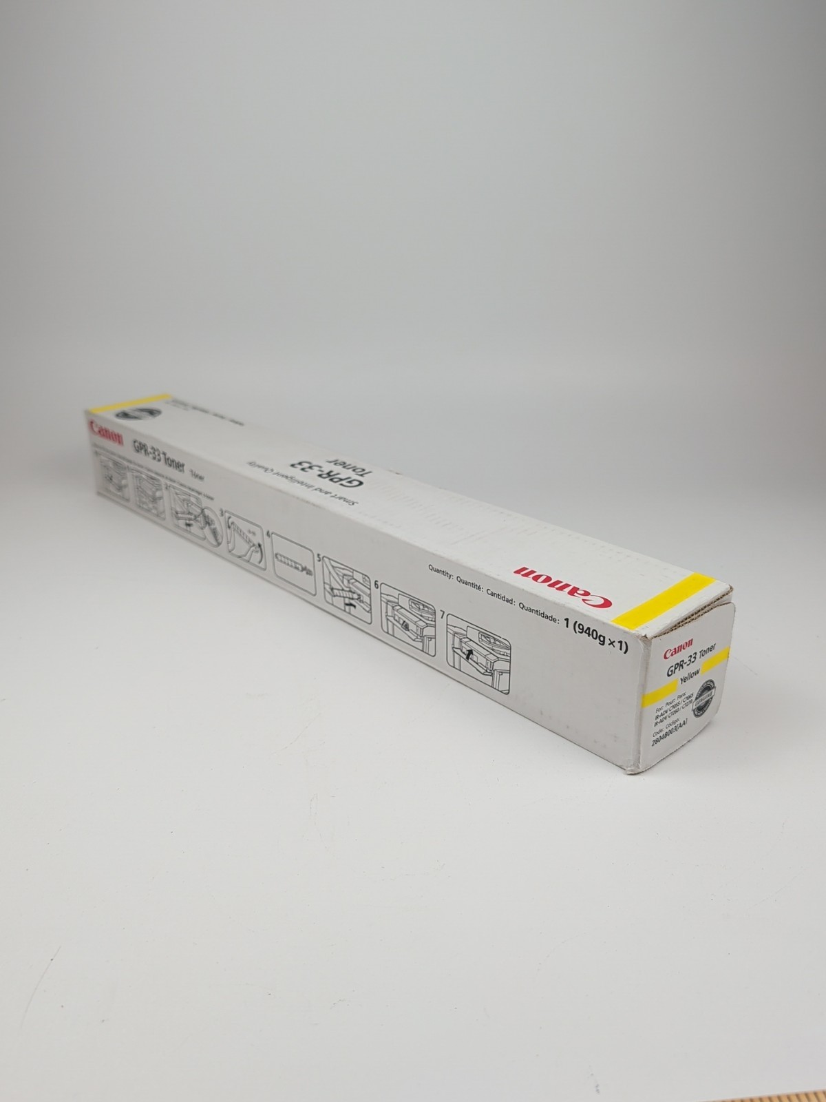 Genuine OEM Canon GPR-33 YELLOW Toner NEW Sealed Box Fast Shipping