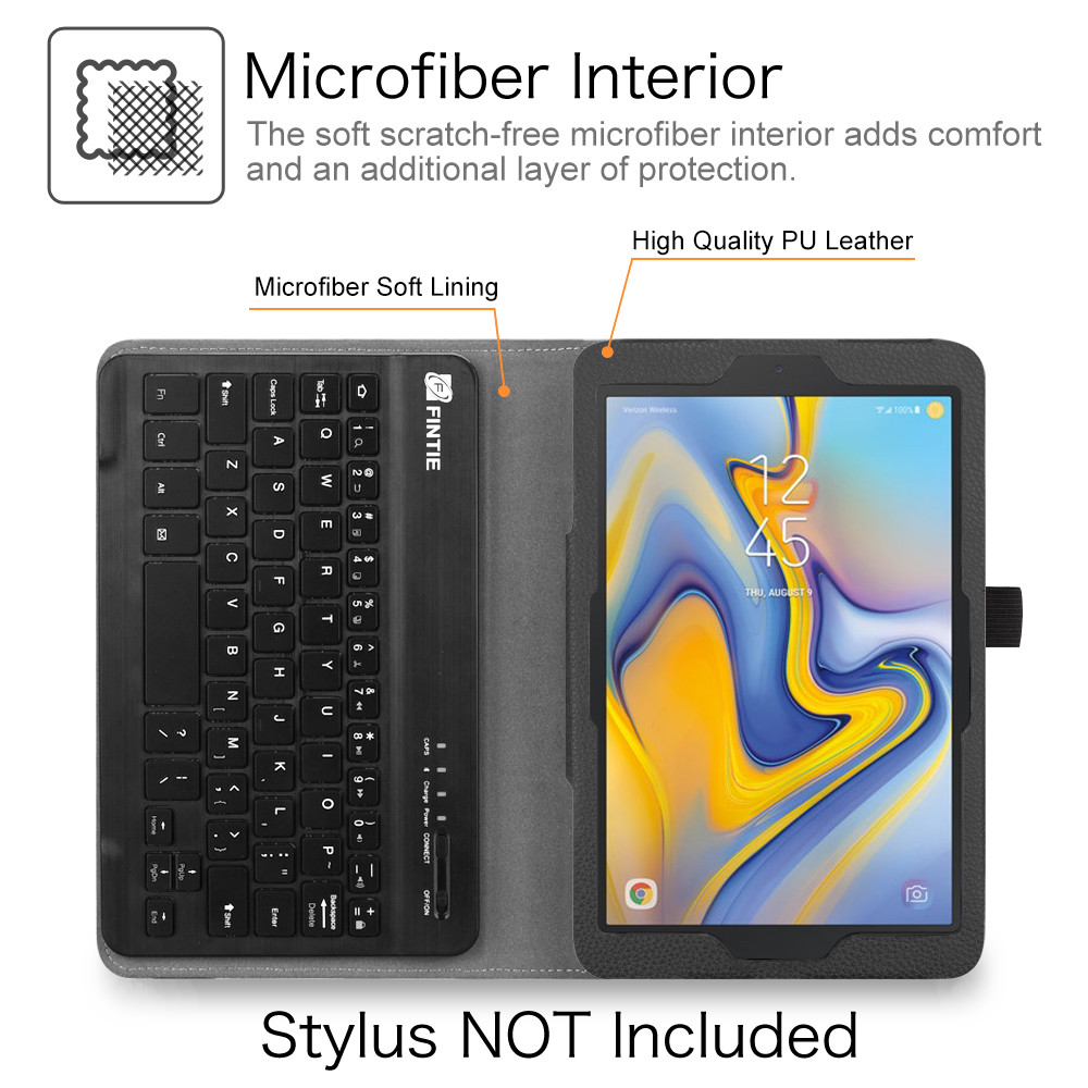For Samsung Galaxy Tab A 8.0 2018/2017 Case Folio Cover Stand Bluetooth Keyboard
