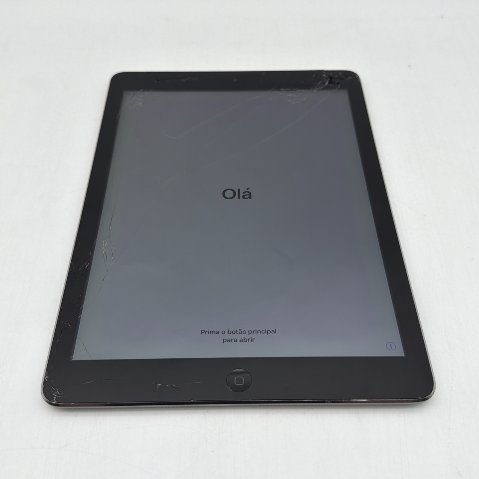 Apple iPad Air 64GB A1475 WiFi+4G Unlocked Gray – BH 90% – MF009LL/A