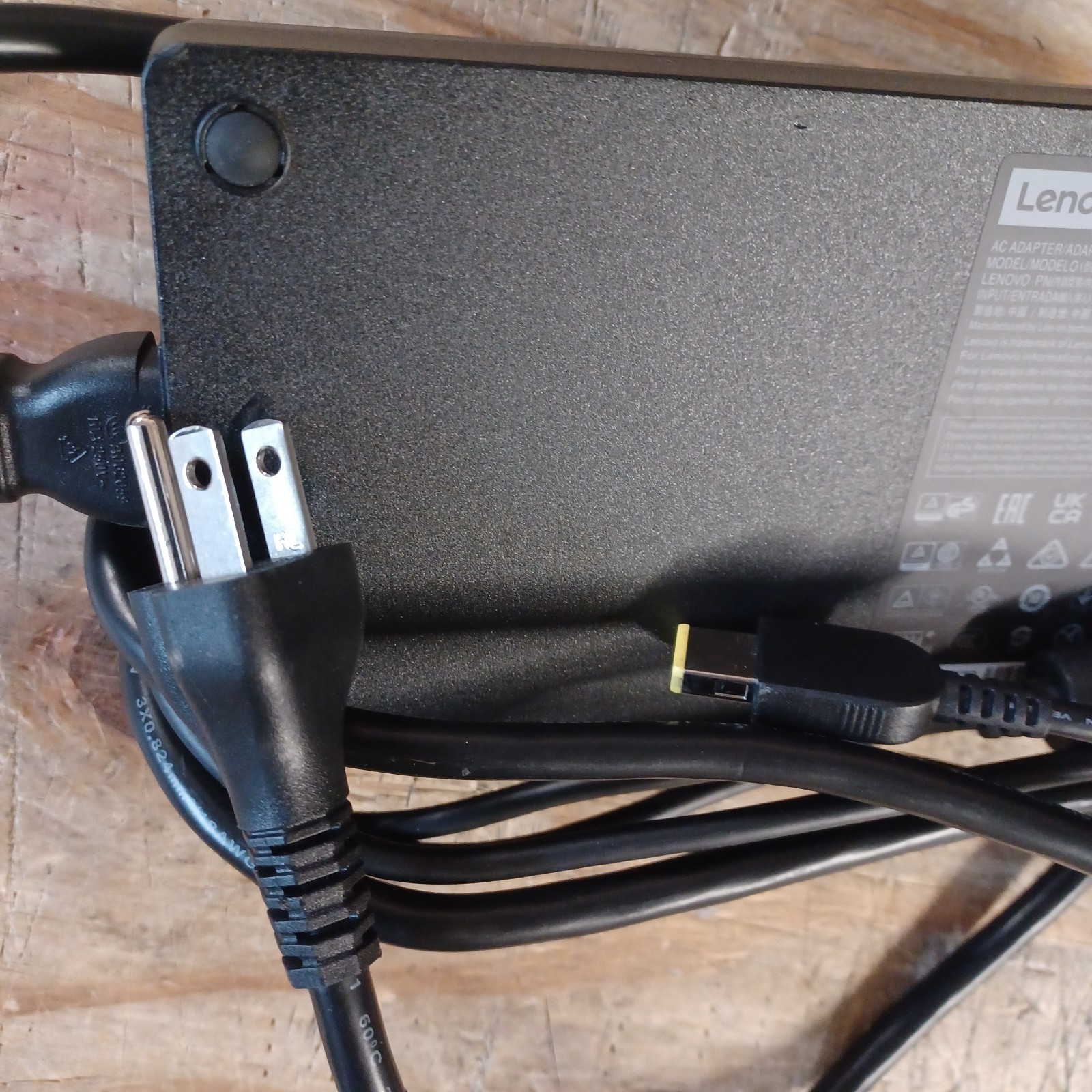 Lenovo 300W 20V 15A Power Supply Adapter ADL300SLC3A Yellow Square Rectangle Tip
