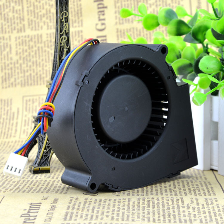 1pcs AVC BA10033B12M DC12V 0.99A 9cm 9733 4 wire 4pin blower turbo DC fan