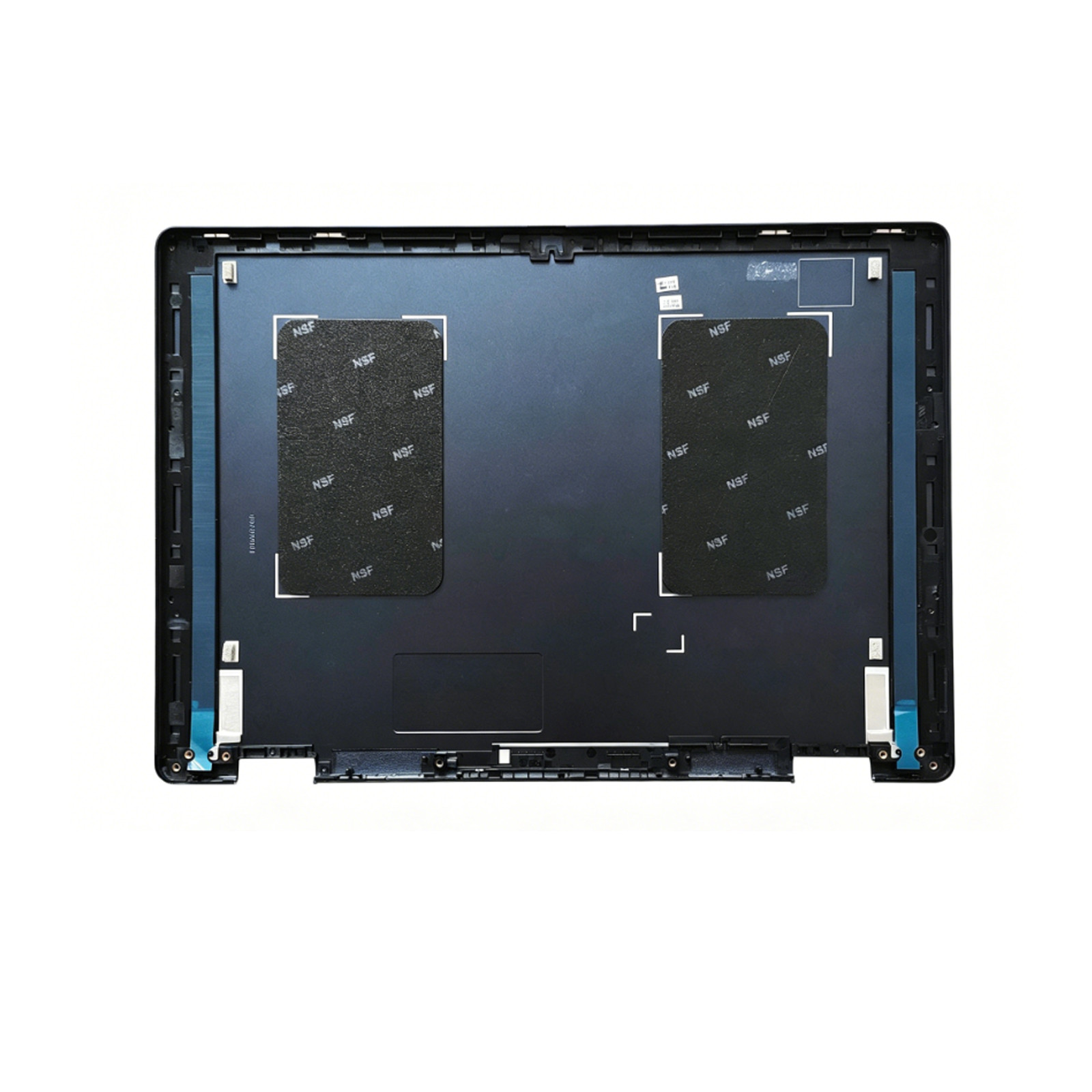 For Dell Inspiron 16 Plus 7640 7645 2-in-1 Touch Back Cover Top Case Silver/Blue