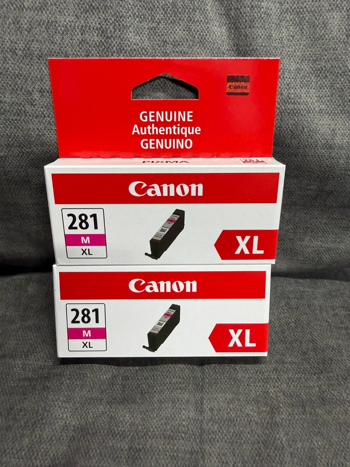 **2-Pack Bundle**Canon CLI-281 XL Pixma Chromalife100 Ink Cartridge – Magenta